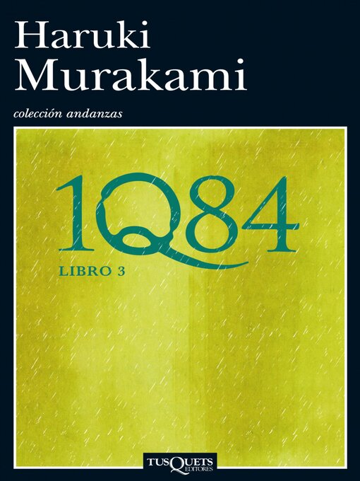 Title details for 1Q84. Libro 3 by Haruki Murakami - Available
